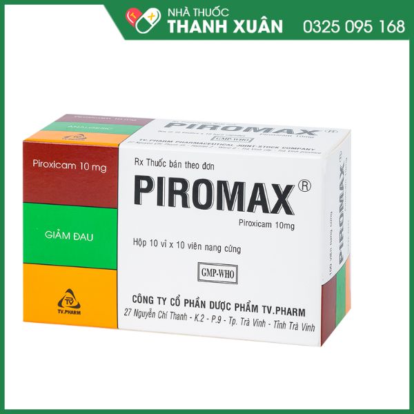 Piromax 10mg điều trị viêm xương khớp